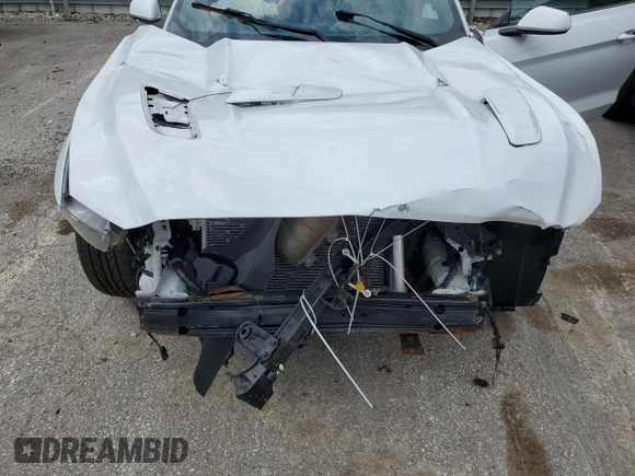 2016 Ford Mustang V6 with VIN 1FA6P8AM7G5241479, listed as a Copart auction lot 50695455 with 117,745 mi miles and Salvage title. Bid and sale history available at DreamBid. Image 11.