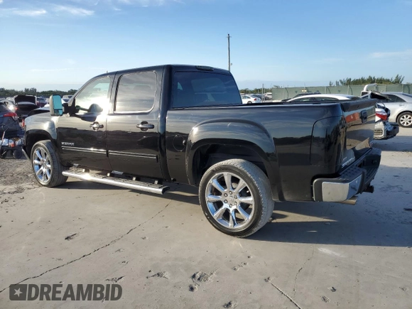 2010 GMC Sierra 1500 SLT with VIN 3GTRCWE03AG287390, listed as a Copart auction lot 87533655 with 163,253 mi miles and Salvage title. Bid and sale history available at DreamBid. Image 2.