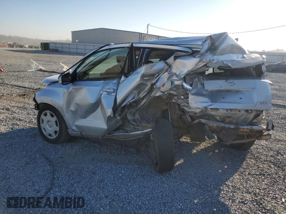2008 Scion xD with VIN JTKKU10438J007156, listed as a Copart auction lot 46161335 with 0 mi miles and Salvage Title. Bid and sale history available at carsss.com. Image 2.