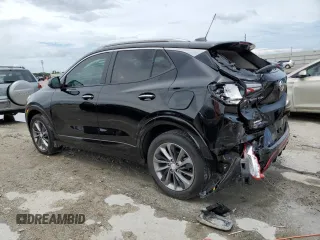 2021 Buick Encore GX Select with VIN KL4MMDS26MB170752, listed as a Copart auction lot 58847145 with 26,631 mi miles and Salvage title. Bid and sale history available at DreamBid. Image 2.