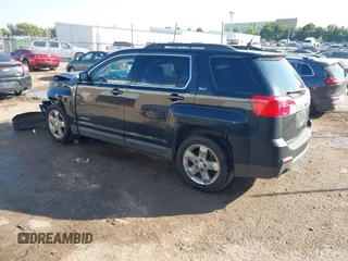 2012 GMC Terrain SLT-1 with VIN 2GKFLVE53C6151515, listed as a IAAI auction lot 40553423 with 151,365 mi miles. Bid and sale history available at carsss.com. Image 3.
