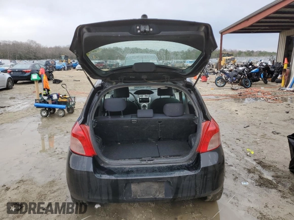 2008 Toyota Yaris with VIN JTDJT923685206123, listed as a Copart auction lot 46846695 with 307,585 mi miles and Salvage Title. Bid and sale history available at DreamBid. Image 6.