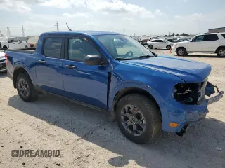 2024 Ford Maverick XLT with VIN 3FTTW8H99RRA26834, listed as a Copart auction lot 53889405 with 6,036 mi miles and Salvage Title. Bid and sale history available at carsss.com. Image 4.