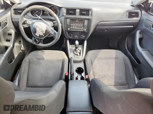 2015 Volkswagen Jetta S with VIN 3VW2K7AJ8FM242136, listed as a Copart auction lot 61063545 with Not provided miles and Salvage title. Bid and sale history available at DreamBid. Image 8.
