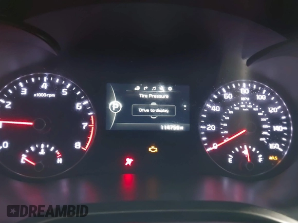2016 Kia Optima SX Turbo with VIN 5XXGW4L27GG106780, listed as a IAAI auction lot 41586007 with 114,756 mi miles and . Bid and sale history available at carsss.com. Image 7.