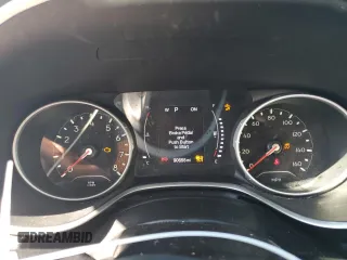 2020 Jeep Compass Latitude with VIN 3C4NJCBB9LT258897, listed as a Copart auction lot 44641235 with 90,655 mi miles and Salvage Title. Bid and sale history available at carsss.com. Image 9.