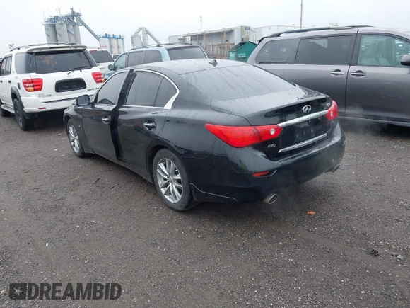 2014 Infiniti Q50 Premium z VIN JN1BV7AR2EM705630, wystawiony jako IAAI lot #42258650 z przebiegiem 109 151 mil mil oraz . Historia ofert i sprzedaży dostępna na DreamBid. Obrazek 3.