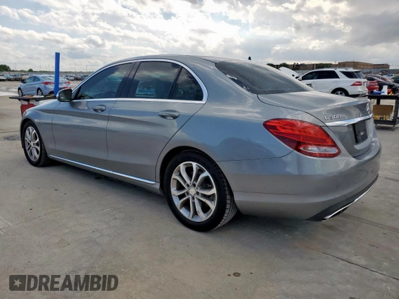 2015 Mercedes-Benz C 300 with VIN 55SWF4JB9FU078768, listed as a Copart auction lot 54538215 with 203,498 mi miles and Clean Title. Bid and sale history available at carsss.com. Image 2.