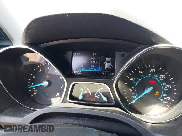 2016 Ford Escape SE with VIN 1FMCU9GXXGUC29728, listed as a IAAI auction lot 41857102 with 161,148 mi miles. Bid and sale history available at carsss.com. Image 14.