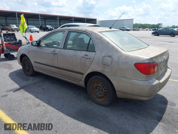 2003 Toyota Corolla CE with VIN 2T1BR32E03C102501, listed as a IAAI auction lot 42158080 with 62,688 mi miles and . Bid and sale history available at DreamBid. Image 3.