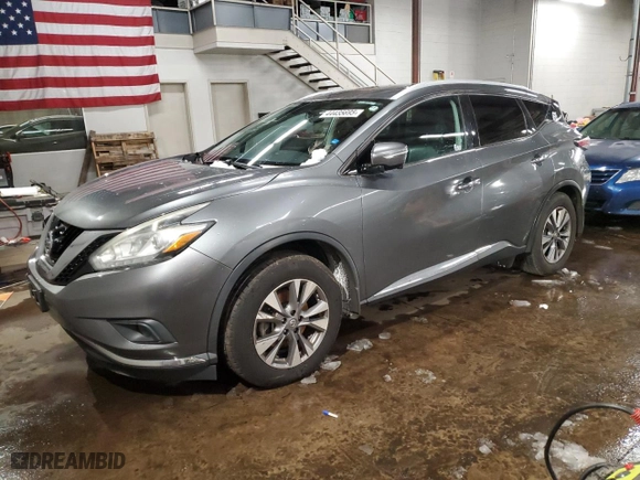 2015 Nissan Murano Platinum with VIN 5N1AZ2MHXFN227158, listed as a Copart auction lot 44435695 with 184,302 mi miles and Salvage Title. Bid and sale history available at carsss.com. Image 1.