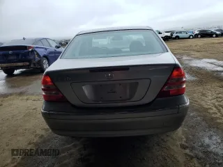 2003 Mercedes-Benz C 240 with VIN WDBRF61J73F423349, listed as a Copart auction lot 46162755 with 182,394 mi miles and Salvage title. Bid and sale history available at DreamBid. Image 6.