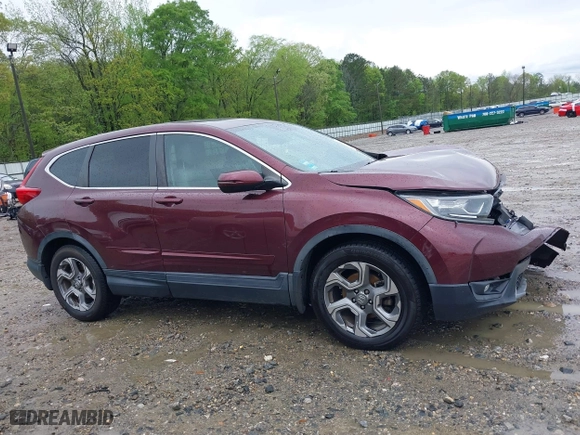 2018 Honda CR-V EX-L with VIN 5J6RW1H89JL012700, listed as a IAAI auction lot 41961763 with 69,575 mi miles. Bid and sale history available at carsss.com. Image 13.