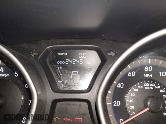 2013 Hyundai Elantra Limited with VIN 5NPDH4AE9DH243617, listed as a IAAI auction lot 41600090 with 242,451 mi miles and . Bid and sale history available at DreamBid. Image 15.