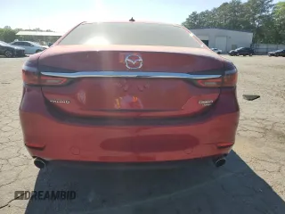2021 Mazda 6 Grand Touring with VIN JM1GL1TY4M1616684, listed as a Copart auction lot 51931055 with 33,321 mi miles and Salvage Title. Bid and sale history available at carsss.com. Image 6.