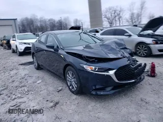 2025 Mazda 3 S with VIN 3MZBPAAM9SM454143, listed as a Copart auction lot 84151204 with Not Provided miles and Salvage Title. Bid and sale history available at DreamBid. Image 13.