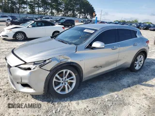2018 Infiniti QX30 Luxury with VIN SJKCH5CP8JA056305, listed as a Copart auction lot 59890095 with 97,003 mi miles and Salvage title. Bid and sale history available at DreamBid. Image 1.