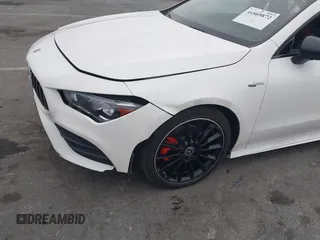2022 Mercedes-Benz CLA with VIN W1K5J4GB8NN313749, listed as a IAAI auction lot 41869872 with 46,684 mi miles. Bid and sale history available at carsss.com. Image 6.
