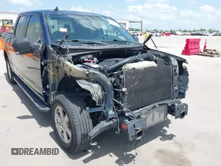 2019 Ford F-150 XL with VIN 1FTEW1C47KKE35050, listed as a IAAI auction lot 42684676 with 123,217 mi miles and . Bid and sale history available at DreamBid. Image 6.