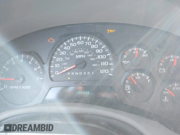 2007 Chevrolet TrailBlazer LS with VIN 1GNDS13S072230724, listed as a IAAI auction lot 41950614 with 195,449 mi miles and . Bid and sale history available at DreamBid. Image 7.