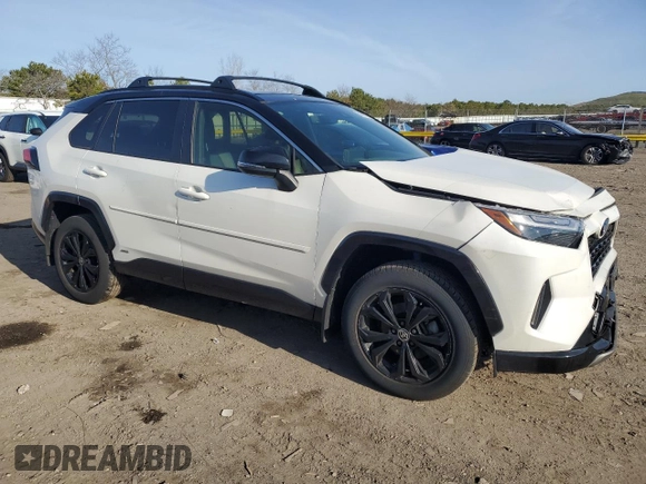 2022 Toyota RAV4 Hybrid XSE with VIN JTME6RFV4ND535814, listed as a Copart auction lot 50662715 with 63,531 mi miles and Non repairable. Bid and sale history available at DreamBid. Image 4.