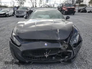 2014 Maserati GranTurismo Sport with VIN ZAM45VLA2E0095927, listed as a Copart auction lot 86082194 with 0 mi miles and Salvage Title. Bid and sale history available at carsss.com. Image 5.