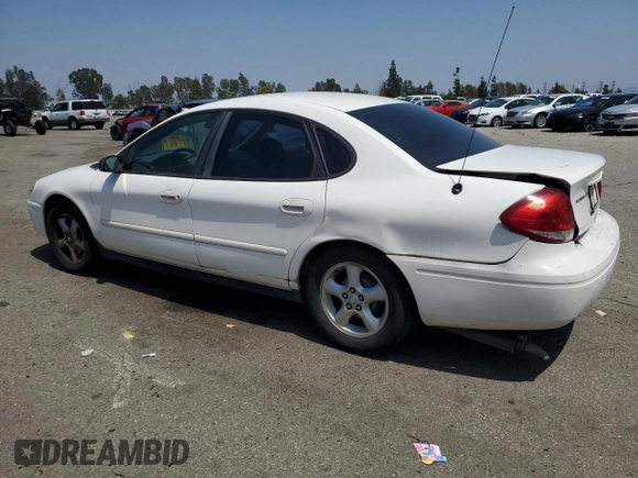 2006 Ford Taurus SE with VIN 1FAFP53U96A104173, listed as a Copart auction lot 59624865 with 145,005 mi miles and Salvage title. Bid and sale history available at DreamBid. Image 2.