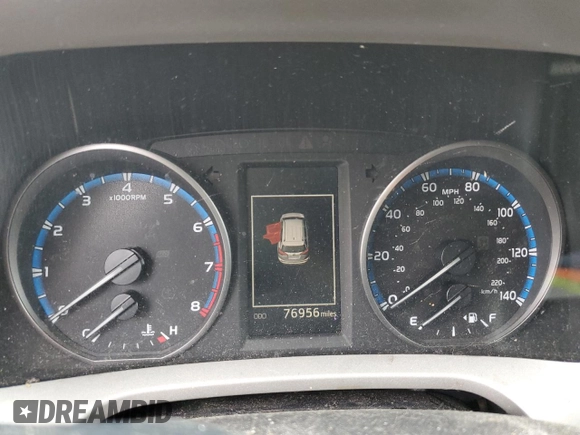 2018 Toyota RAV4 LE z VIN 2T3BFREV1JW739200, wystawiony jako Copart lot #57658435 z przebiegiem 76 956 mil mil oraz Szkoda całkowita • Salvage title. Historia ofert i sprzedaży dostępna na DreamBid. Obrazek 9.