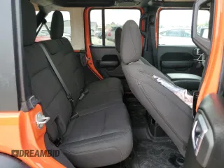 2023 Jeep Wrangler Sport S with VIN 1C4HJXDG7PW675321, listed as a Copart auction lot 54154795 with 10,269 mi miles and Salvage Title. Bid and sale history available at DreamBid. Image 11.