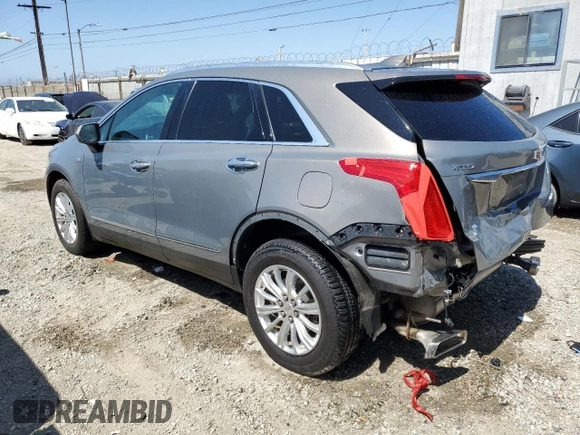 2017 Cadillac XT5 FWD with VIN 1GYKNARS1HZ265368, listed as a Copart auction lot 55365855 with 108,176 mi miles and Salvage title. Bid and sale history available at DreamBid. Image 2.