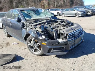 2018 Audi A4 Premium Plus with VIN WAUENAF48JN007089, listed as a IAAI auction lot 41243901 with 67,708 mi miles. Bid and sale history available at carsss.com. Image 1.