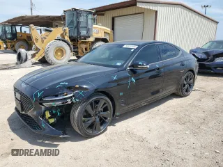 2023 Genesis G70 2.0T z VIN KMTG34TA8PU126872, wystawiony jako Copart lot #53619105 z przebiegiem 19 066 mil mil oraz Szkoda całkowita • Salvage title. Historia ofert i sprzedaży dostępna na DreamBid. Obrazek 1.