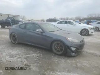 2016 Hyundai Genesis Coupe 3.8L Base with VIN KMHHT6KJ3GU134244, listed as a Copart auction lot 88579165 with 89,056 mi miles and Salvage title. Bid and sale history available at DreamBid. Image 4.