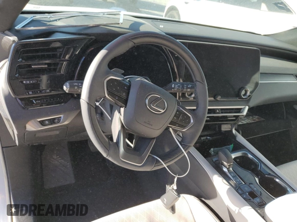 2025 Lexus RX 350h with VIN 2T2BBMCA2SC070683, listed as a Copart auction lot 49420725 with 2,218 mi miles and Salvage title. Bid and sale history available at DreamBid. Image 8.