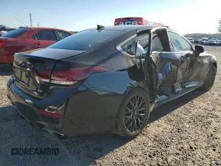 2019 Genesis G80 3.3T Sport with VIN KMHGN4JB3KU300405, listed as a Copart auction lot 46150295 with 53,482 mi miles and Salvage Title. Bid and sale history available at carsss.com. Image 3.