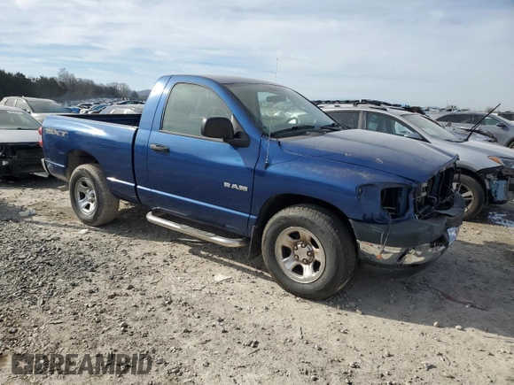 2008 Dodge 1500 ST with VIN 1D7HA16KX8J241655, listed as a Copart auction lot 49341265 with 78,967 mi miles and Salvage Title. Bid and sale history available at DreamBid. Image 4.