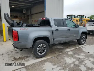 2022 Chevrolet Colorado 4WD Z71 with VIN 1GCGTDEN0N1216109, listed as a Copart auction lot 58567235 with 65,484 mi miles and Salvage title. Bid and sale history available at DreamBid. Image 3.