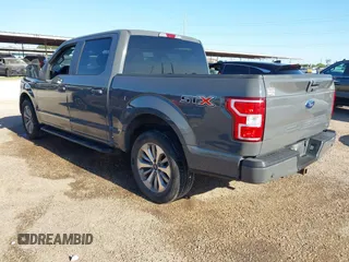 2018 Ford F-150 XL with VIN 1FTEW1CP3JFD38686, listed as a IAAI auction lot 41937827 with 106,765 mi miles. Bid and sale history available at carsss.com. Image 3.