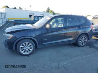 2016 BMW X3 xDrive28i with VIN 5UXWX9C55G0D74567, listed as a Copart auction lot 50083835 with 137,740 mi miles and Salvage Title. Bid and sale history available at carsss.com. Image 1.