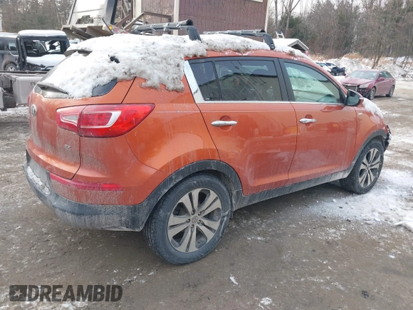 2013 Kia Sportage EX z VIN KNDPCCA22D7392791, wystawiony jako IAAI lot #41362982 z przebiegiem 90 361 mil mil oraz . Historia ofert i sprzedaży dostępna na DreamBid. Obrazek 4.