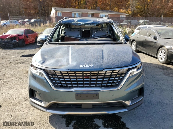 2023 Kia Carnival SX Prestige with VIN KNDNE5H33P6227354, listed as a Copart auction lot 79184054 with 33,602 mi miles and Salvage Title. Bid and sale history available at carsss.com. Image 5.