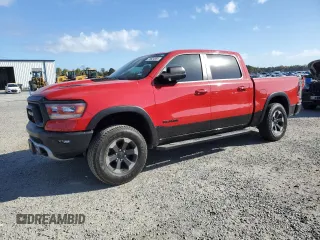2020 Ram 1500 Rebel with VIN 1C6RRELT4LN320355, listed as a Copart auction lot 78524884 with 67,616 mi miles and Salvage title. Bid and sale history available at DreamBid. Image 1.