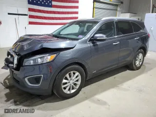 2016 Kia Sorento LX with VIN 5XYPGDA38GG107330, listed as a Copart auction lot 51042225 with 131,566 mi miles and Salvage Title. Bid and sale history available at carsss.com. Image 1.