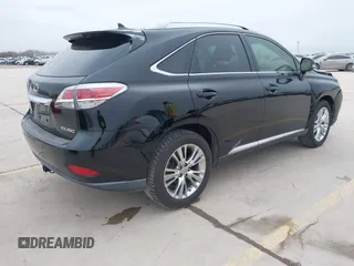 2013 Lexus RX 350 with VIN JTJZK1BA0D2006787, listed as a IAAI auction lot 41644927 with 124,808 mi miles and . Bid and sale history available at DreamBid. Image 4.