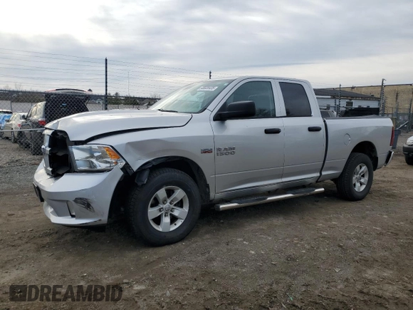 2016 Ram 1500 Tradesman z VIN 1C6RR7FT7GS411554, wystawiony jako Copart lot #48020435 z przebiegiem 128 679 mil mil oraz Szkoda całkowita • Salvage title. Historia ofert i sprzedaży dostępna na DreamBid. Obrazek 1.