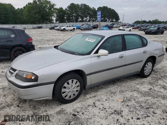 2004 Chevrolet Impala with VIN 2G1WF52E349139316, listed as a Copart auction lot 59657425 with 166,536 mi miles and Salvage title. Bid and sale history available at DreamBid. Image 1.