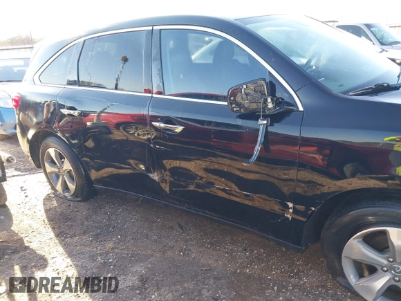 2016 Acura MDX with VIN 5FRYD3H24GB007445, listed as a IAAI auction lot 41720627 with 127,947 mi miles. Bid and sale history available at carsss.com. Image 13.
