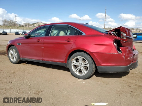 2013 Ford Taurus SEL with VIN 1FAHP2E87DG222644, listed as a Copart auction lot 51860615 with 134,583 mi miles and Salvage Title. Bid and sale history available at carsss.com. Image 2.