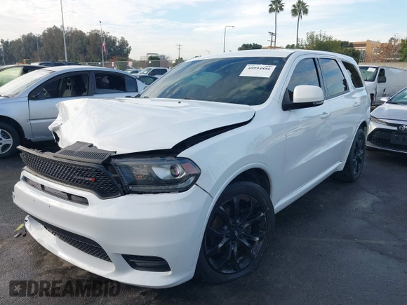 2020 Dodge Durango GT with VIN 1C4RDHDG8LC259467, listed as a IAAI auction lot 40994886 with 82,509 mi miles and . Bid and sale history available at DreamBid. Image 17.