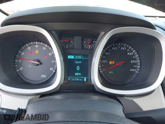 2014 Chevrolet Equinox LTZ with VIN 1GNALDEK2EZ120065, listed as a IAAI auction lot 41792189 with 167,506 mi miles and . Bid and sale history available at DreamBid. Image 7.